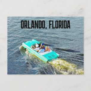 ORLANDO. FLORIDA BOAT POSTCARDS POSTKARTE