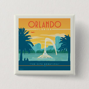 Orlando Florida Button