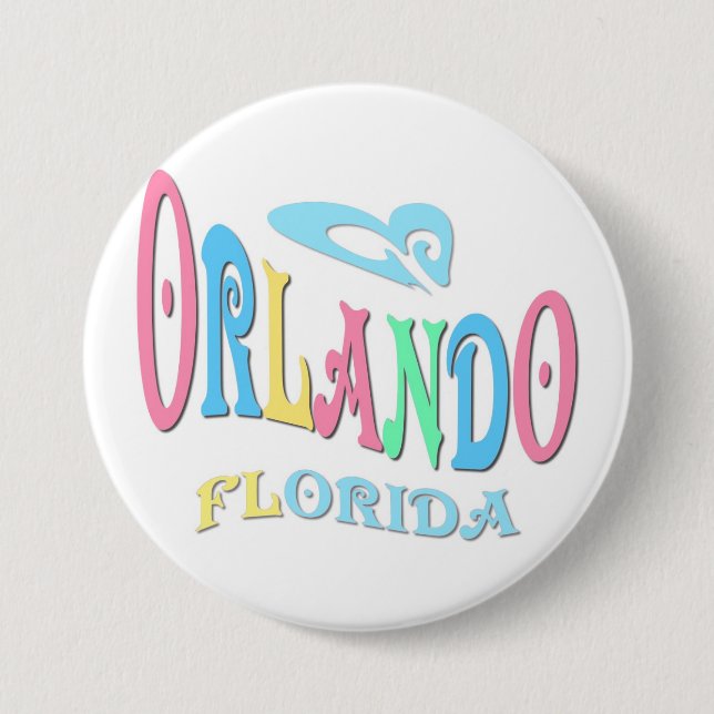 Orlando Florida Button (Vorderseite)