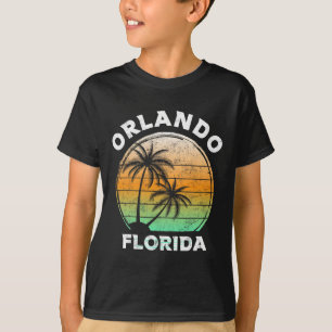 Orlando Florida Fl Miami Vibes Strand Sonnenschein T-Shirt