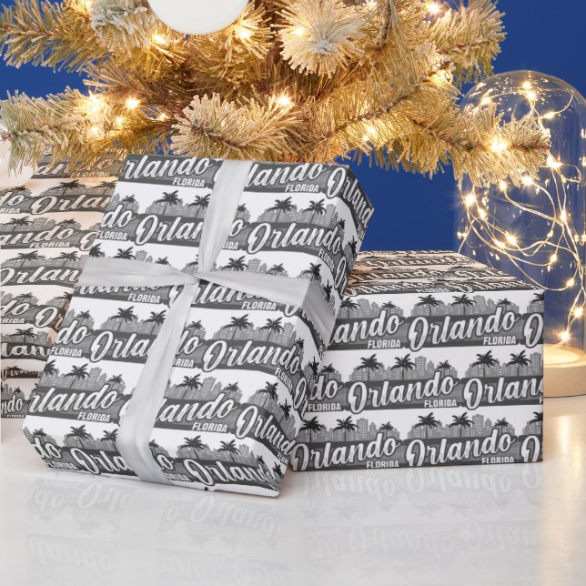 Orlando Florida Geschenkpapier (Feiertage)