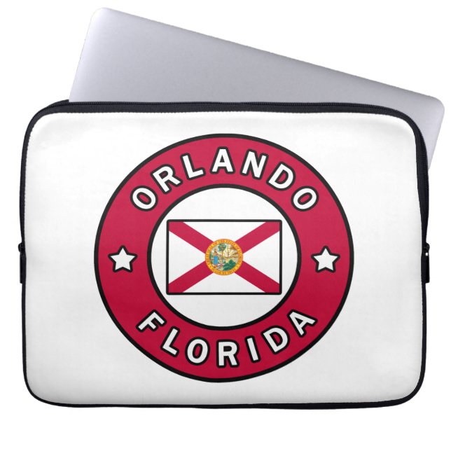 Orlando Florida Laptopschutzhülle (Vorderseite)