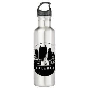 Orlando Florida Skyline Edelstahlflasche