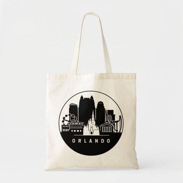 Orlando Florida Skyline Tragetasche (Vorne)