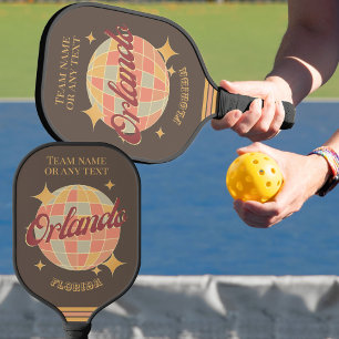 Orlando Florida Sommerurlaub Sport Pickleball Schläger