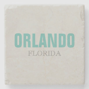 Orlando Florida Strand-Stil Steinuntersetzer