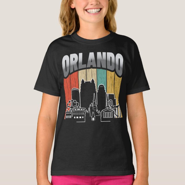 Orlando Florida Vintag T-Shirt (Vorderseite)