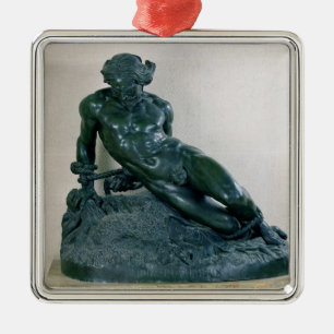 Orlando Furioso Silbernes Ornament