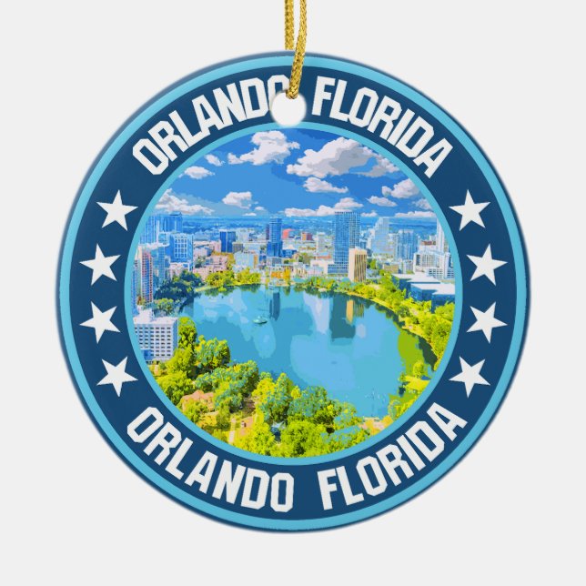 Orlando Keramik Ornament (Vorne)