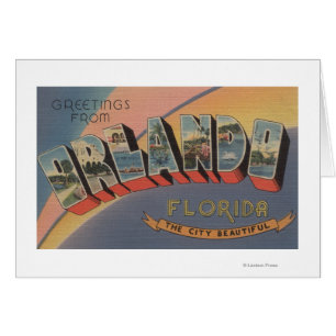 Orlando, la Floride - grandes scènes 2 de lettre