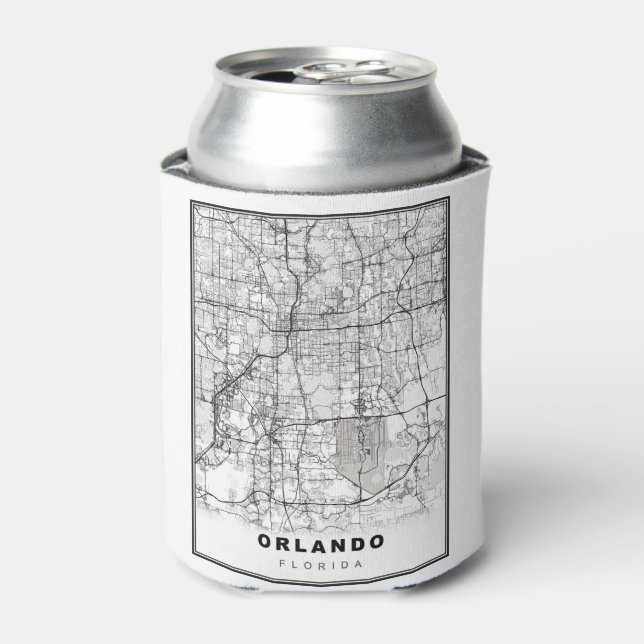 Orlando Map Dosenkühler (Kanne Vorderseite)