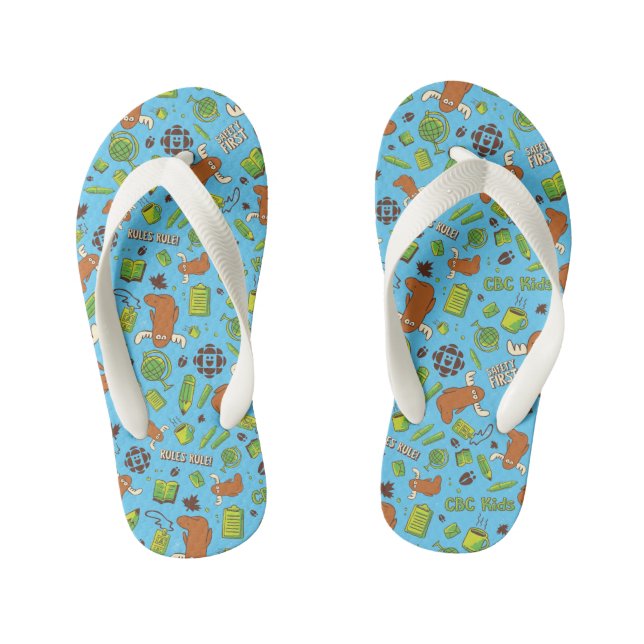 Orlando Pattern Kinderbadesandalen (Fußbett)