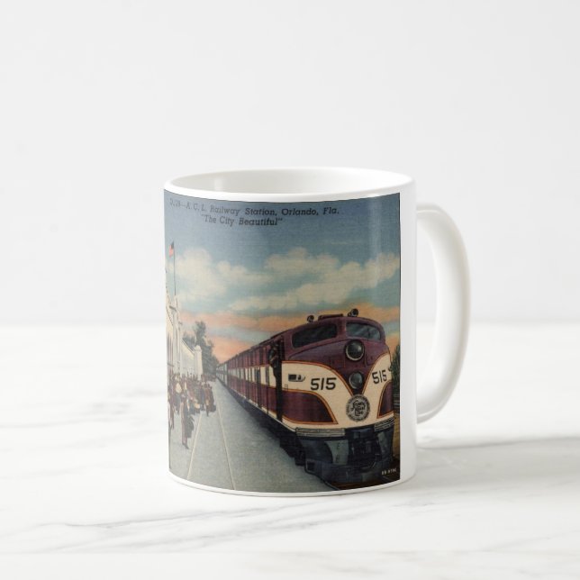 Orlando Railroad Kaffeetasse (VorderseiteRechts)