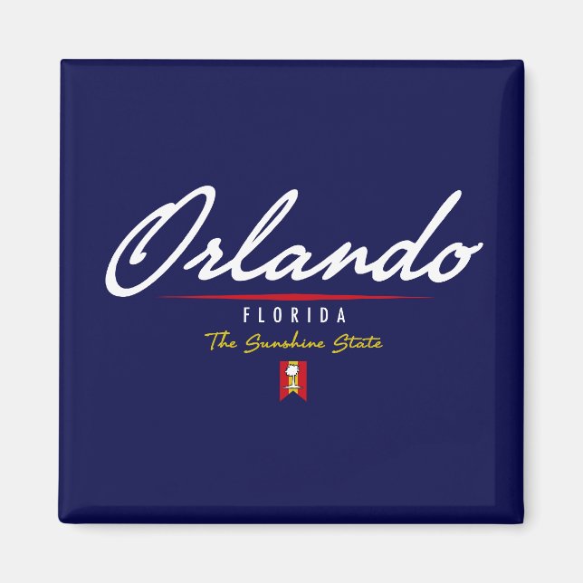 Orlando Script Magnet (Vorne)