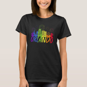 Orlando Skyline  Pride-Parade Orlando T-Shirt