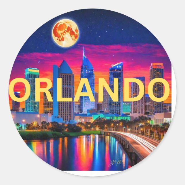 Orlando Sticker (Vorderseite)