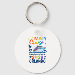 Orlando-Urlaub Familienkreuzfahrt 2026 Familie pas Schlüsselanhänger