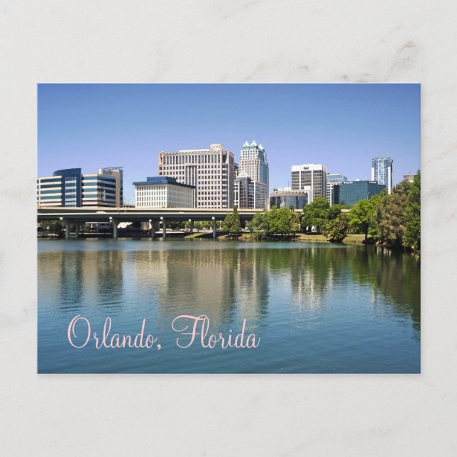 Orlando vom Vierwaldstättersee aus gesehen Postkarte (Vorderseite)