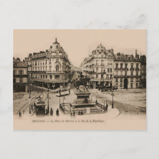 Orleans Rue de la Republique Postkarte 1910