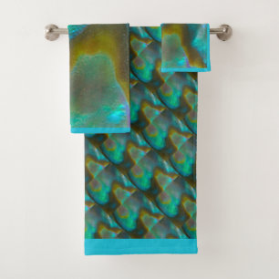 Ormeau Shell de vert bleu
