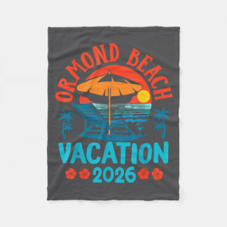 Ormond Beach Florida 2026 Familienurlaub Strand Su Fleecedecke