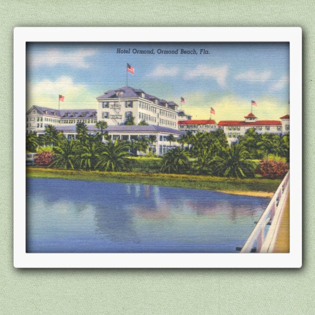 Ormond Hotel, Ormond Beach Florida Poster (Von Creator hochgeladen)