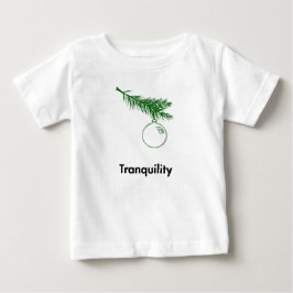 Ornamenstille Baby T-shirt