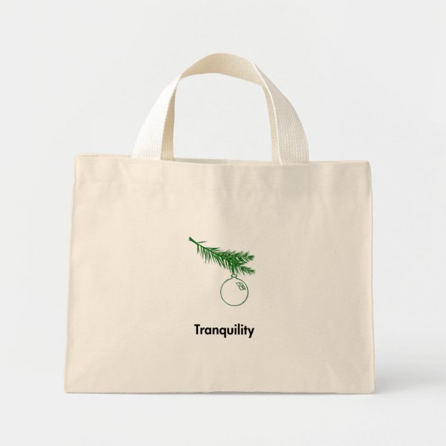 Ornamenstille Mini Stoffbeutel (Vorne)