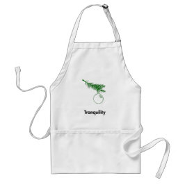 Ornamenstille Schürze