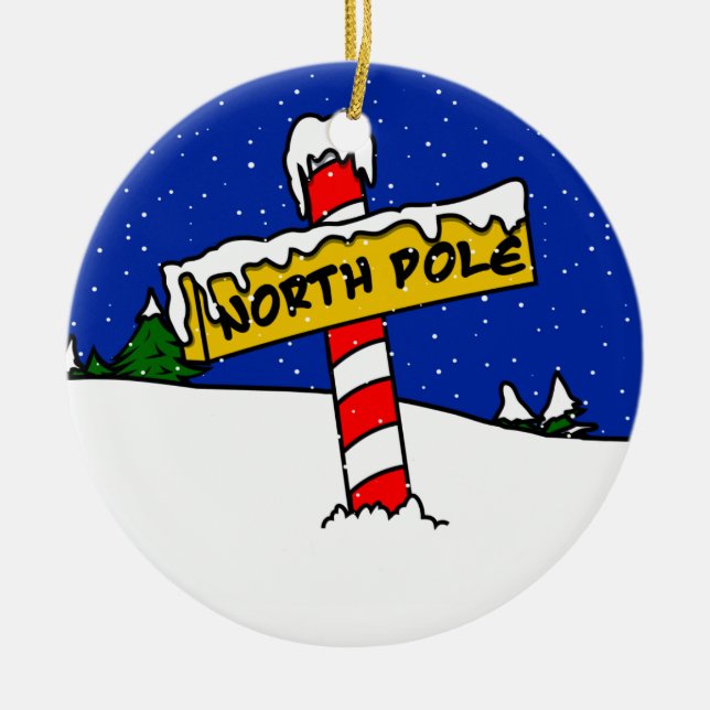 Ornament am Nordpol (Vorne)