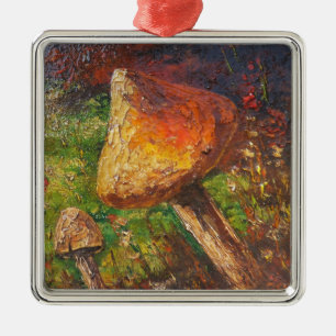 Ornament Ann Hayes Malerei Pilz Aus Metall