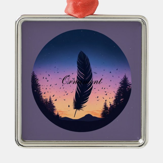 Ornament Aus Metall (Vorne)