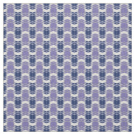 Ornament aus verschwommenen Linien in blau. Stoff