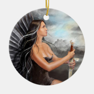 Ornament Black Angel