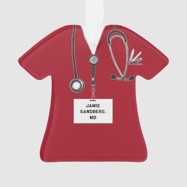 Ornament cadeau du docteur créatif Keepsaké (devant)