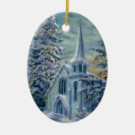 Ornament "Church in the Snow"