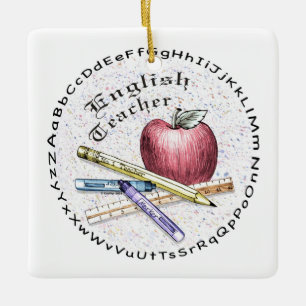 Ornament des Englischen Lehrers