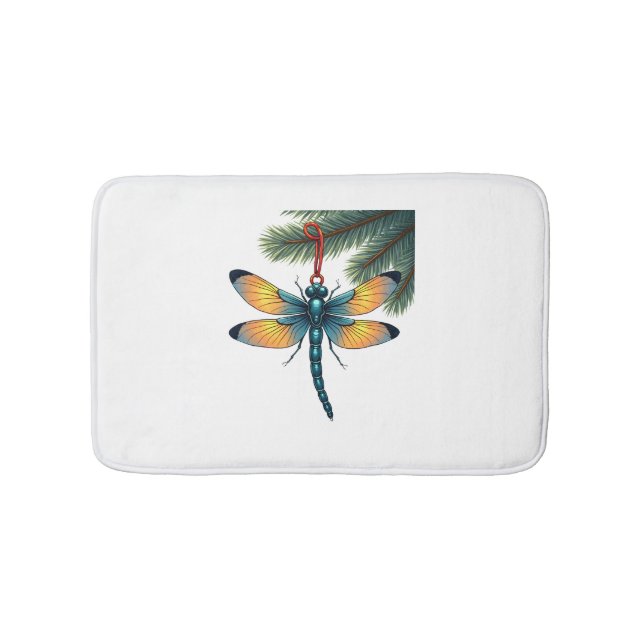 Ornament-Dragonfly Badematte (Vorderseite)