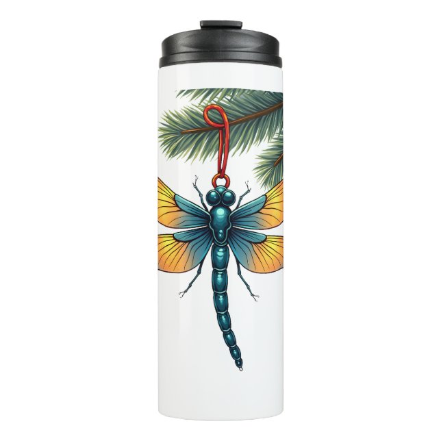 Ornament-Dragonfly Thermosbecher (Vorderseite)