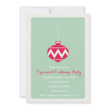 Ornament Exchange Fête Invitation