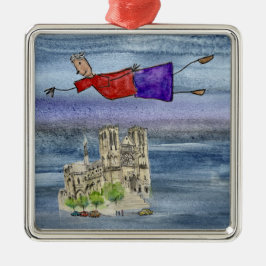 Ornament: Fliegende Joanna und Grace Cathedral Ornament Aus Metall