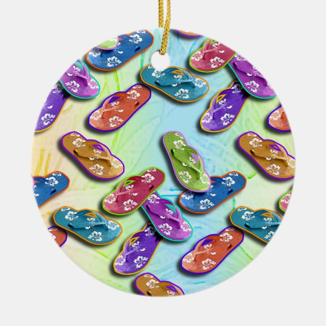 Ornament - Flip Flops (Vorne)
