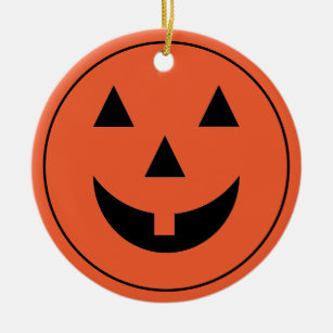 Ornament Halloween Pumpkin-Gesicht