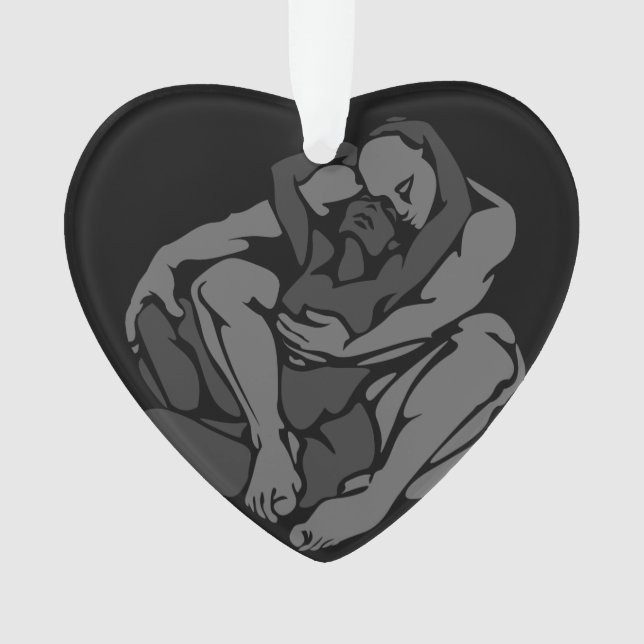 Ornament Hugs - Cadeaux d'Amour Personnalisés (devant)