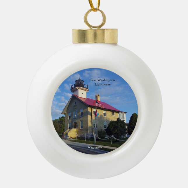 Ornament in Port Washington Lighthouse (Vorderseite)