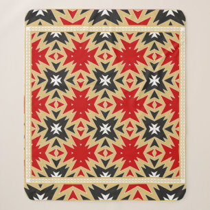 Ornament mit geometrischem farbenfrohem Muster, Se Sherpadecke