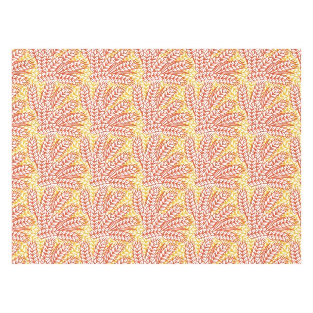 Ornament mit Weizenohren Tischdecke (Vorderseite (Horizontal))