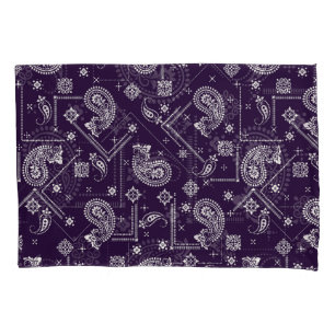 Ornament Paisley Bandana Print Pattern Kissenbezug