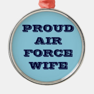 Ornament Proud Air Force Ehefrau
