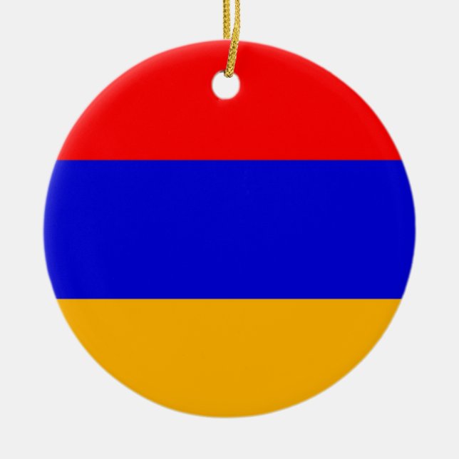Ornament unter der Flagge Armeniens (Vorne)